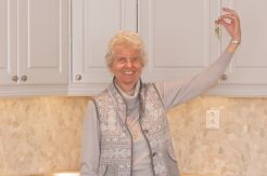 Lykkelig beboer p&aring; Geilotorget